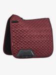 LeMieux Dressurschabracke Crystal Suede Dressage Pad burgundy