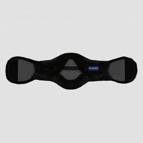 Passier Lammfell-Sattelgurtbezug für PASSIERBLU Wave in schwarz