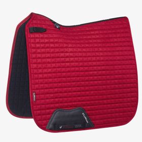 LeMieux Schabracke Dressage Luxury Square in chilli