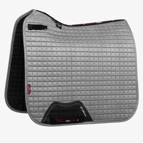 LeMieux Schabracke Dressage Luxury Square in grey