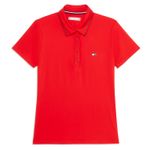 Tommy Hilfiger Equestrian Polo Shirt Harlem in fierce red