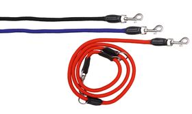 Euroriding Hundeleine Nylon rund verstellbar