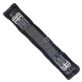 Euroriding Sattelgurt Carnac, Kurzgurt Teddyfleece