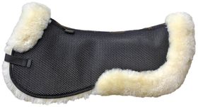 Euroriding Sattelunterlage Air Mesh, australisches Lammfell