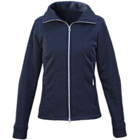 Euroriding Jacke Jersey Damen,Fleece- Innenfutter
