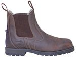 Euroriding Jodhpur Leder- Stiefelette Konik Winter mit Zehenschutzkappe in 2 Farben