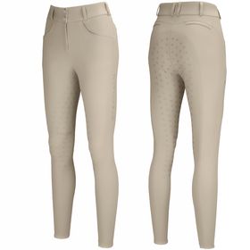 PIKEUR Damen Reithose Fullgrip Midwaist in vanilla cream