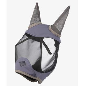LeMieux Fliegenmaske Visor-Tek Half Fly Mask in jay blue