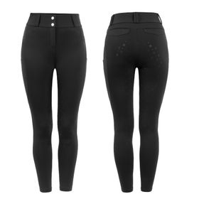 Cavallo Reitleggings CavalCandera Grip Mobile in schwarz