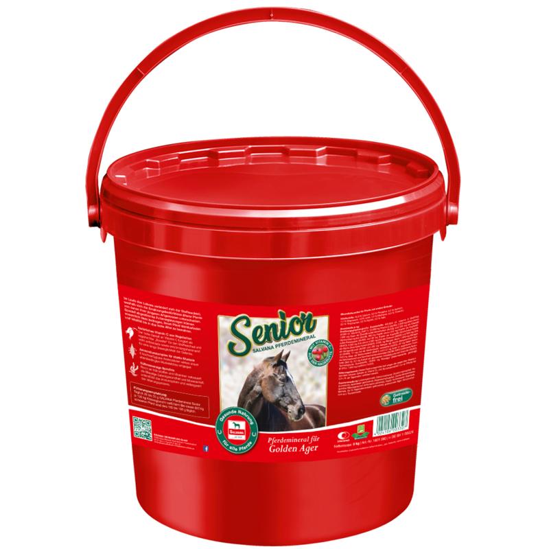 SALVANA Pferdemineral Senior 4kg Eimer 