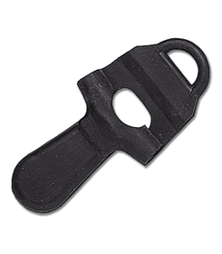 Gummizungenlöffel in schwarz