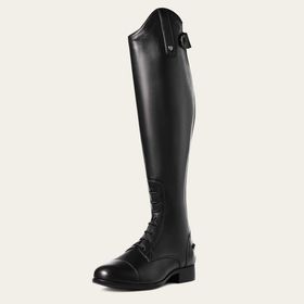 Ariat Reitstiefel Heritage Contour II Field Zip Tall Riding Boot in schwarz