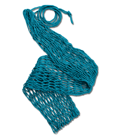 Großes Heunetz in azurblau 5,5 bis 7,5kg