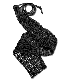 Großes Heunetz in schwarz 5,5 bis 7,5kg