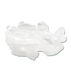 Mähnengummis extra breit, transparent 30g