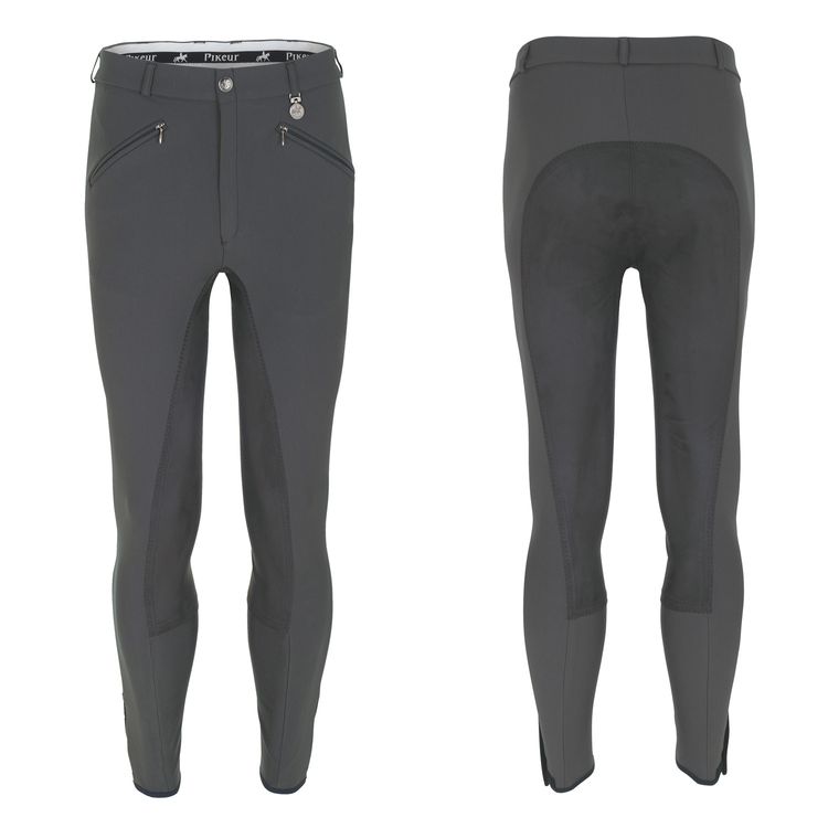 Pikeur Herren-Reithose Liostro Stretch in antracite Gr. 102