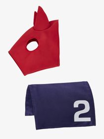 LeMieux Toy Pony Jockey Schabracke mit Maske