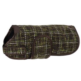 Eskadron Platinum Hundemantel Bouclè in teak brown