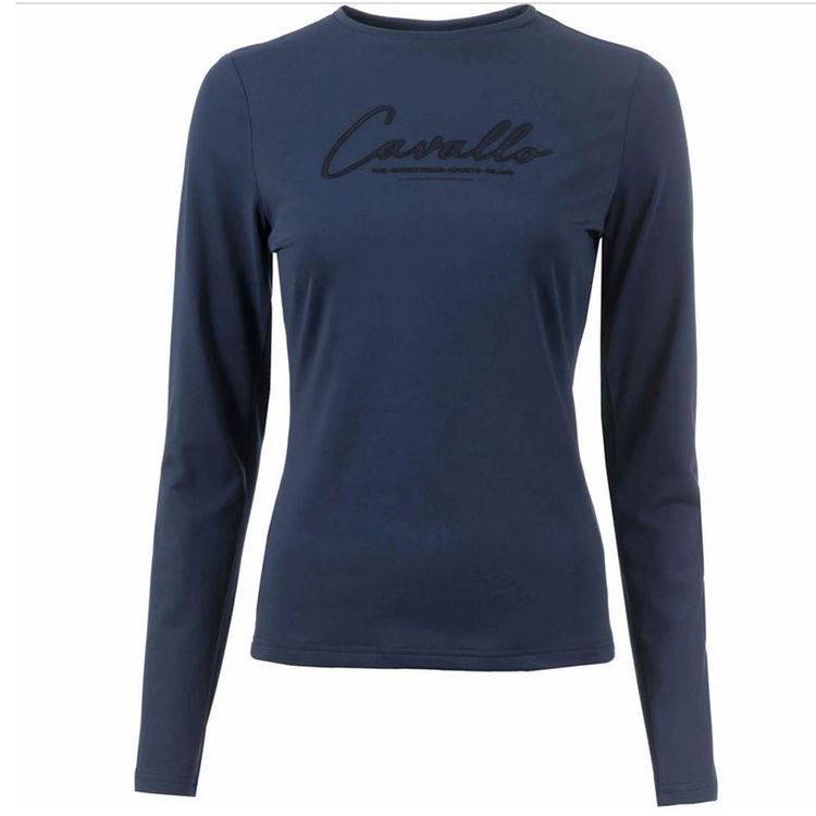 CAVALMARON langarm Shirt in nightblue  von Cavallo