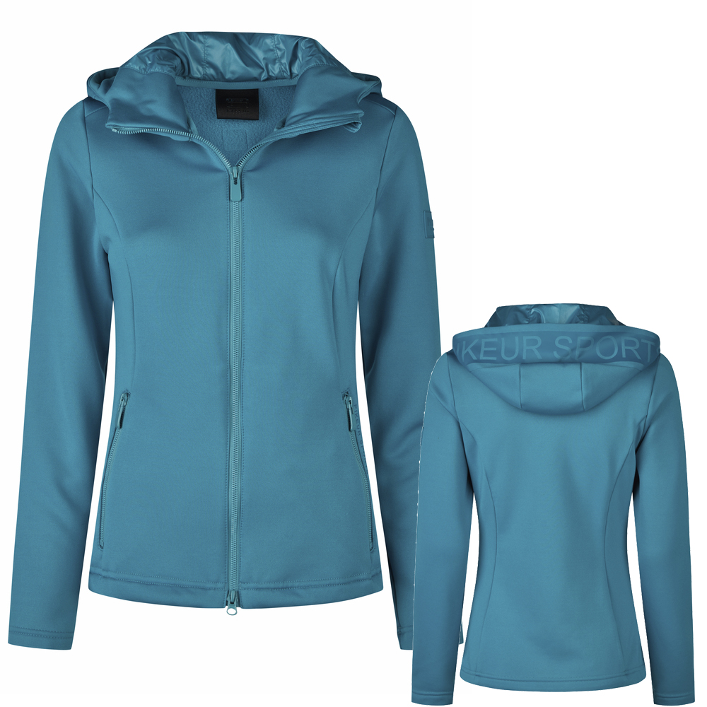 Pikeur Damen Fleece Jacket in coast blue