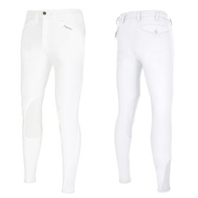 Pikeur Herren Reithose Rodrigo Grip (Kniegrip) in white