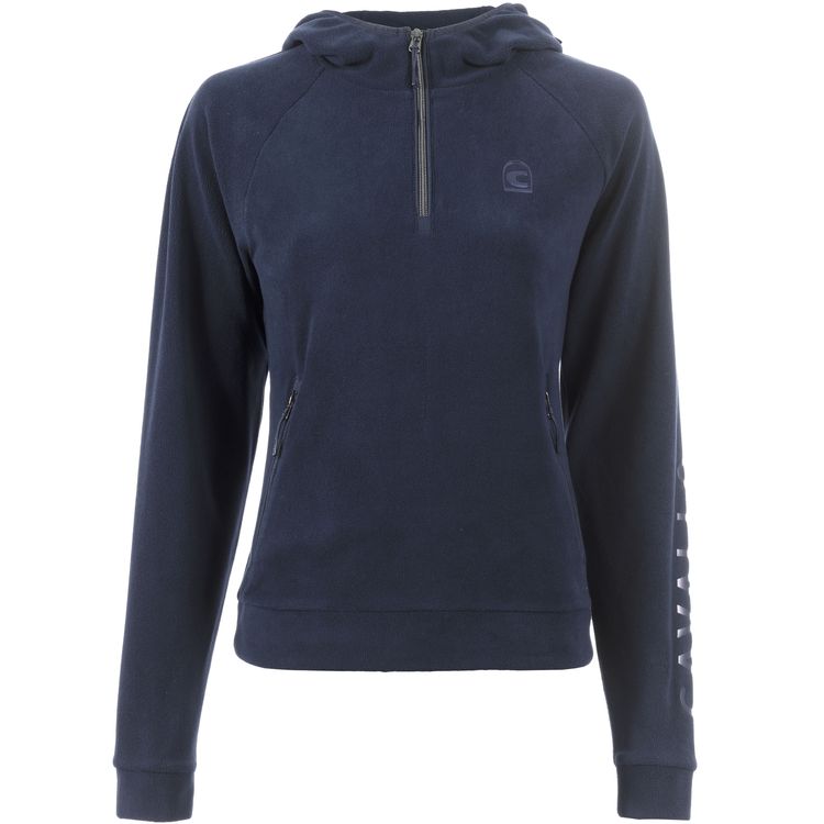 CAVALMADLEEN Half-Zip-Fleecepullover in darkblue von Cavallo