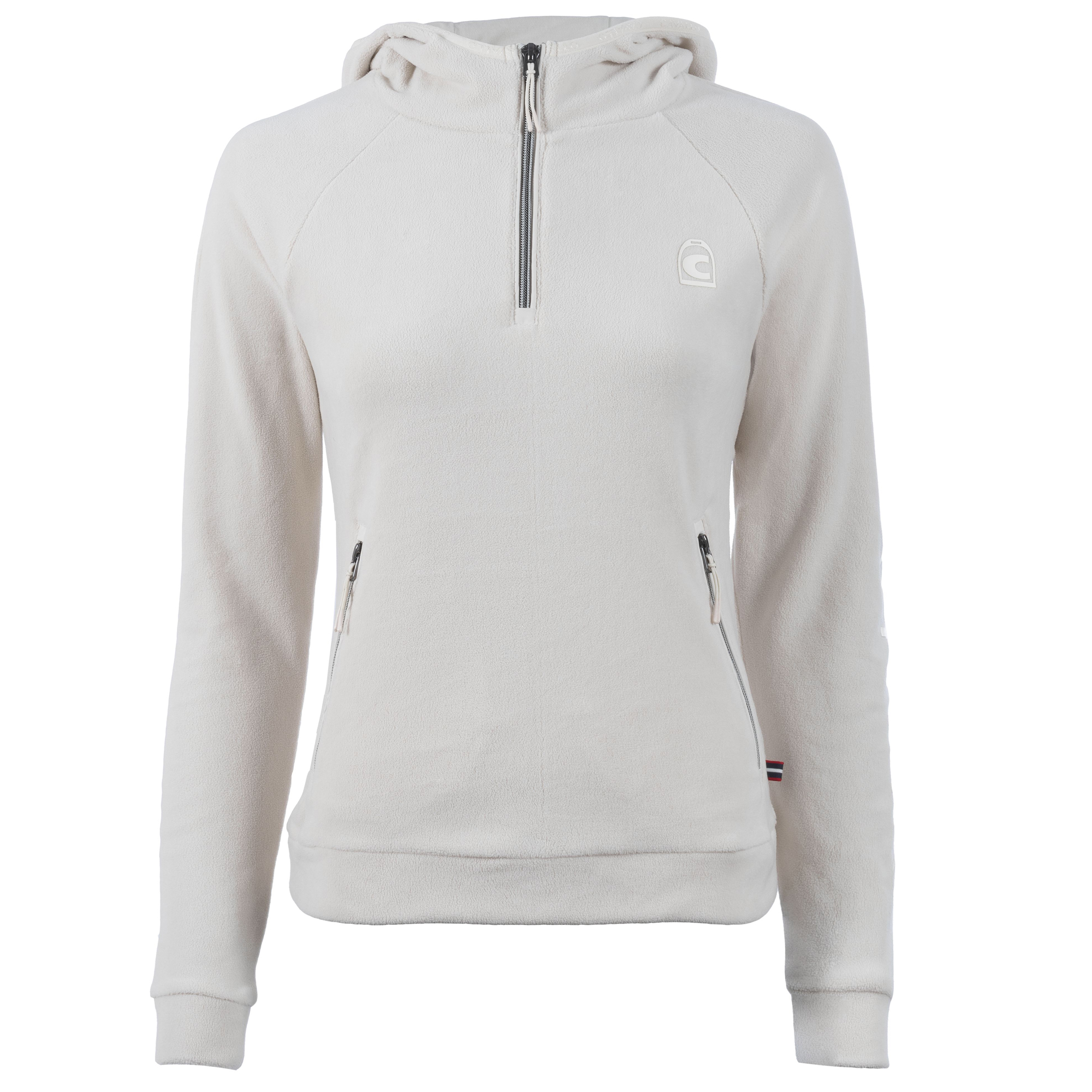 CAVALMADLEEN Half-Zip-Fleecepullover in lamb von Cavallo