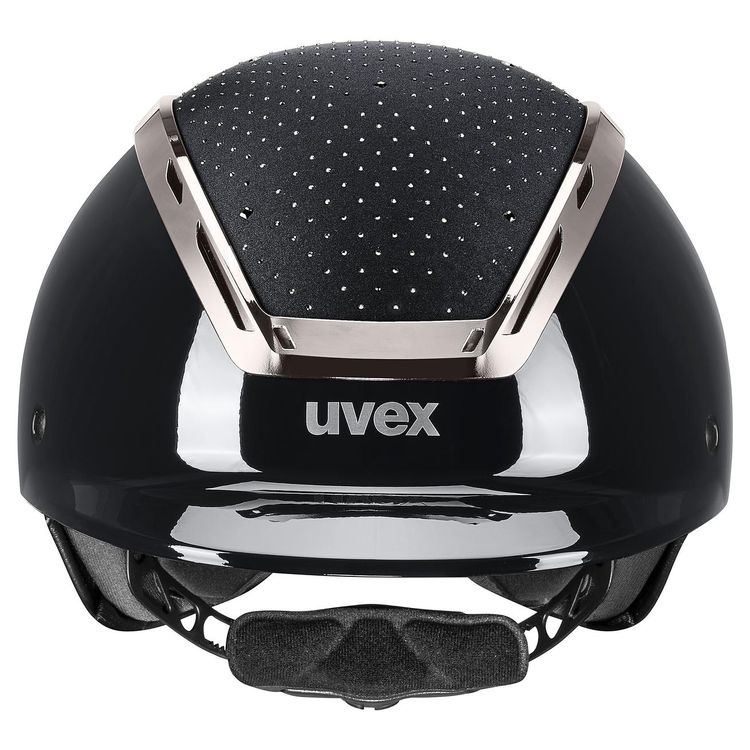 UVEX Reithelm exxeed glow black-black