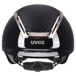 UVEX Reithelm exxeed glow black-black