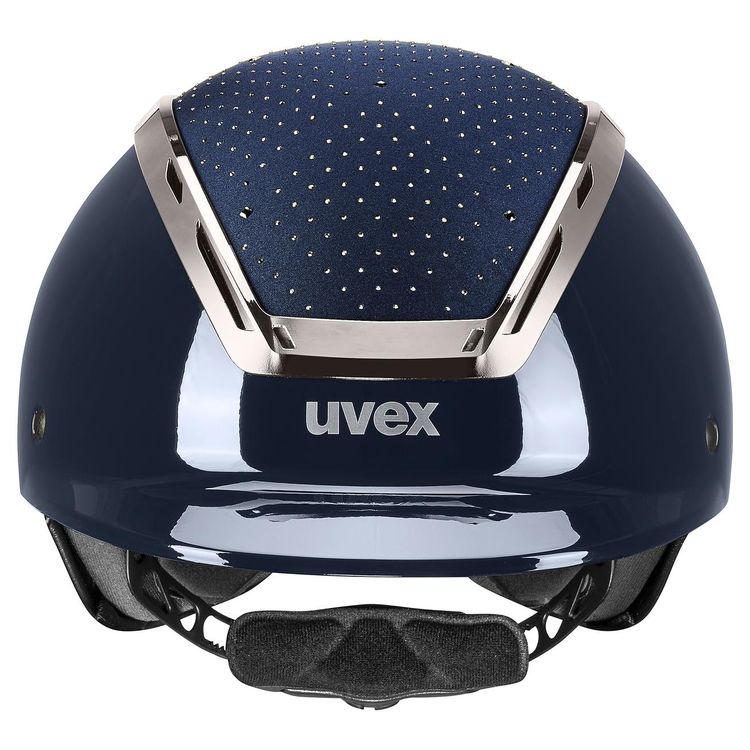 UVEX Reithelm exxeed glow navy-black