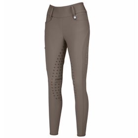 PIKEUR Damen Reithose Malia Tight Fullgrip in taupe