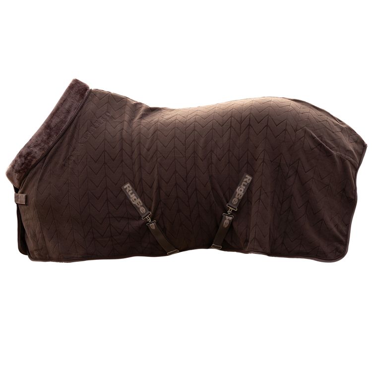 Covalliero Fleece Abschwitzdecke in coffee