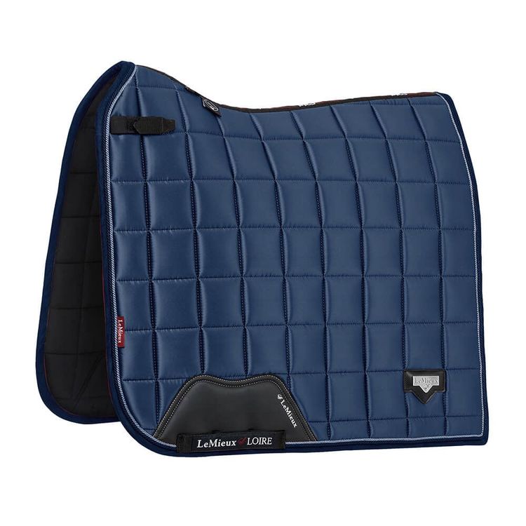 LeMieux Loire Memory Satin Dressage Schabracke Square in atlantic (Gr. L)