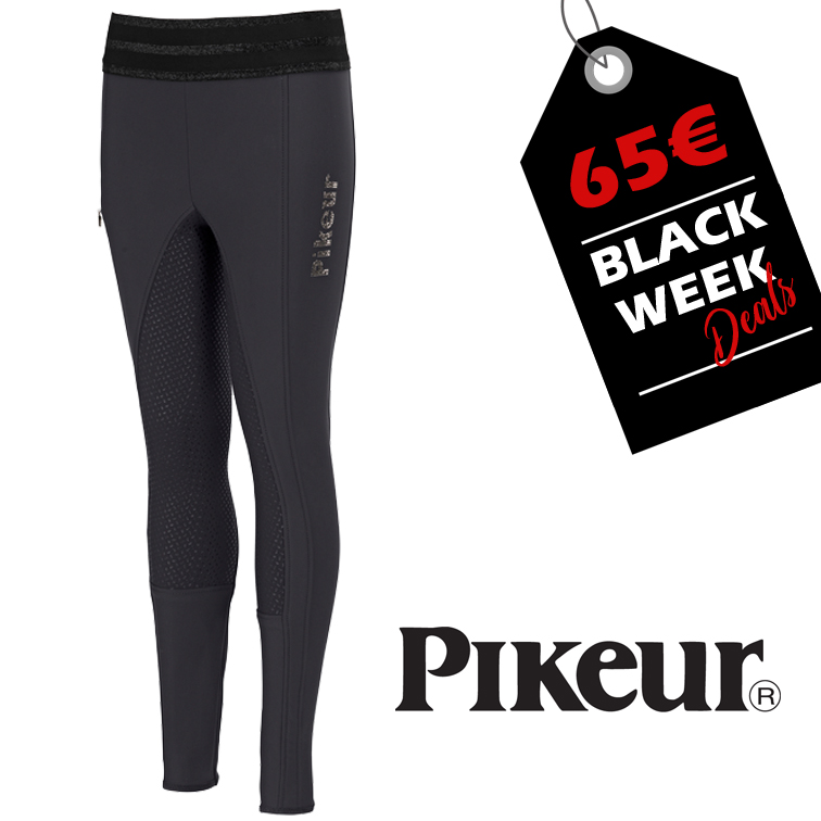 Pikeur Young Star Reithose Ida Grip Athleisure in anthracite