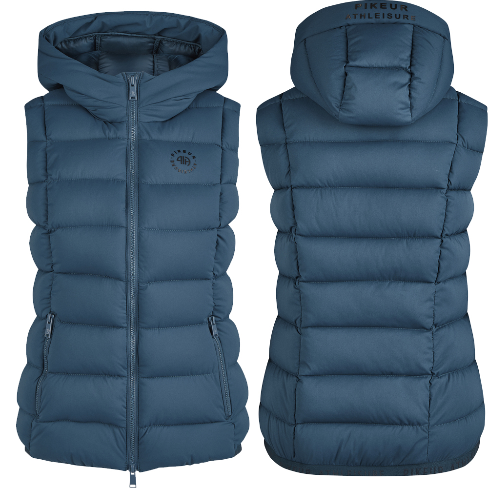 Pikeur Stepp-Weste Quilt Athleisure in deep ocean