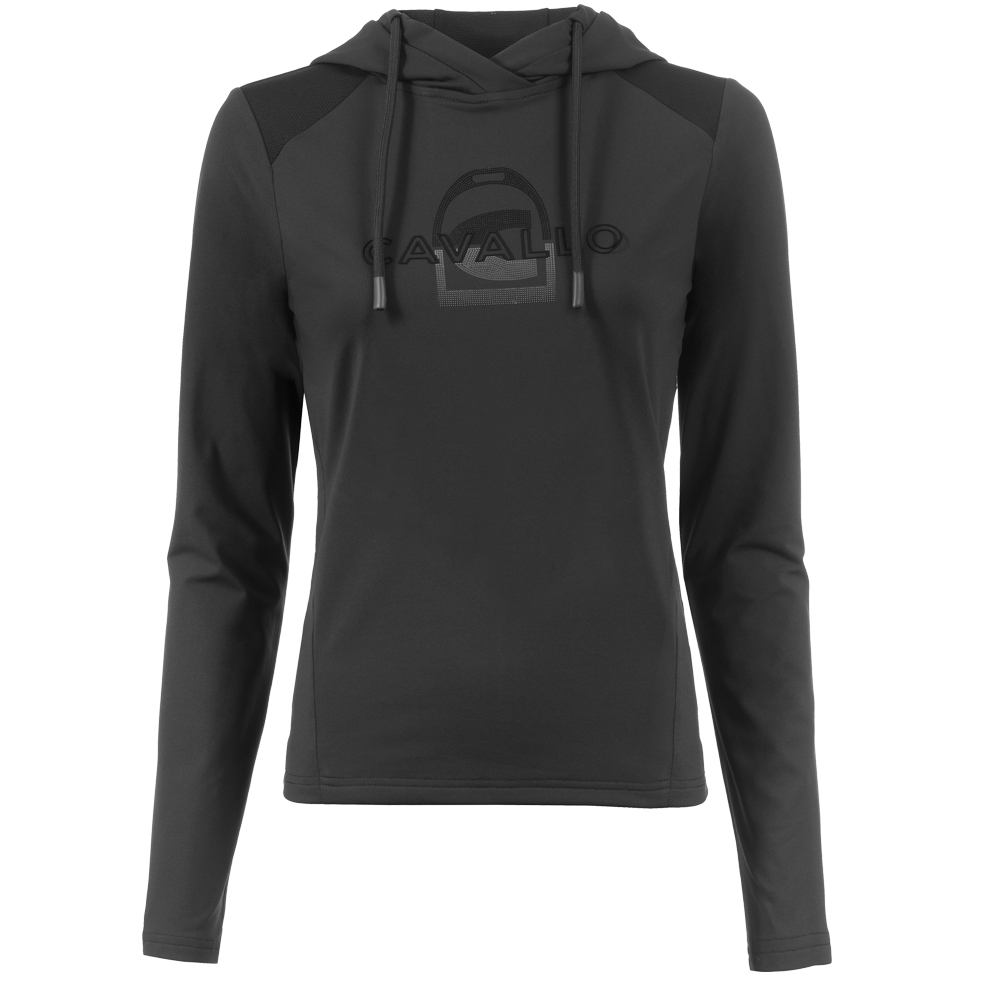 CAVALMIKI Hybrid-Hoody in black von Cavallo