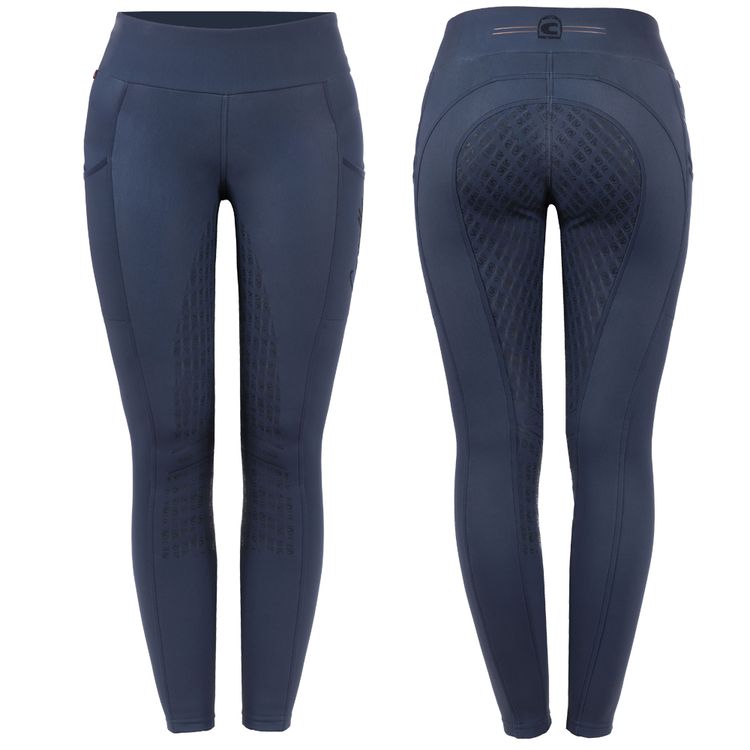 Damen Reitleggings CAVALLOANA GRIP in nightblue von Cavallo