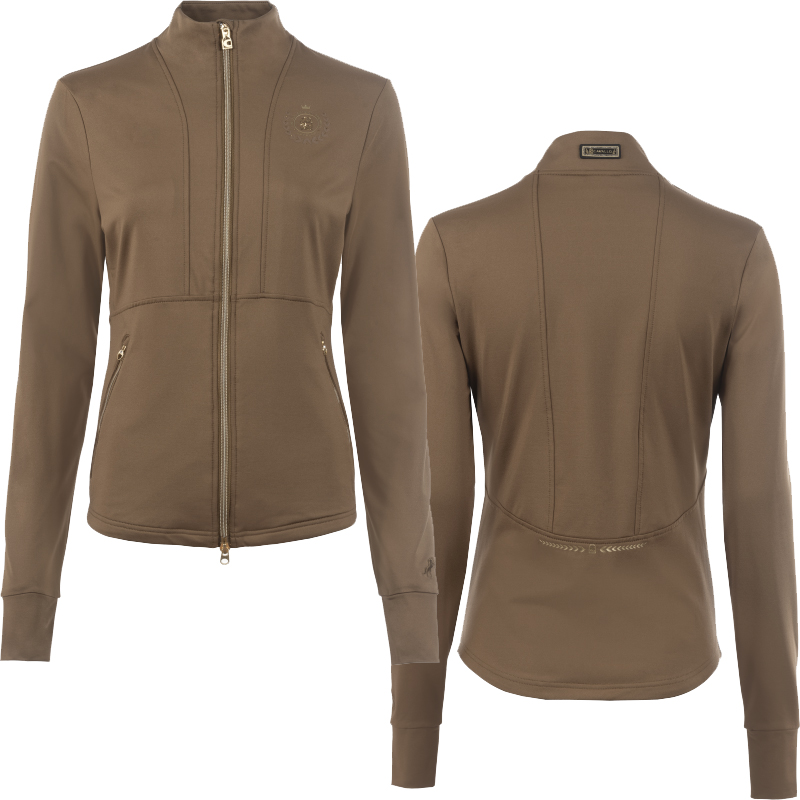 CAVALLALITA Premium Jacke in dark caramel von Cavallo