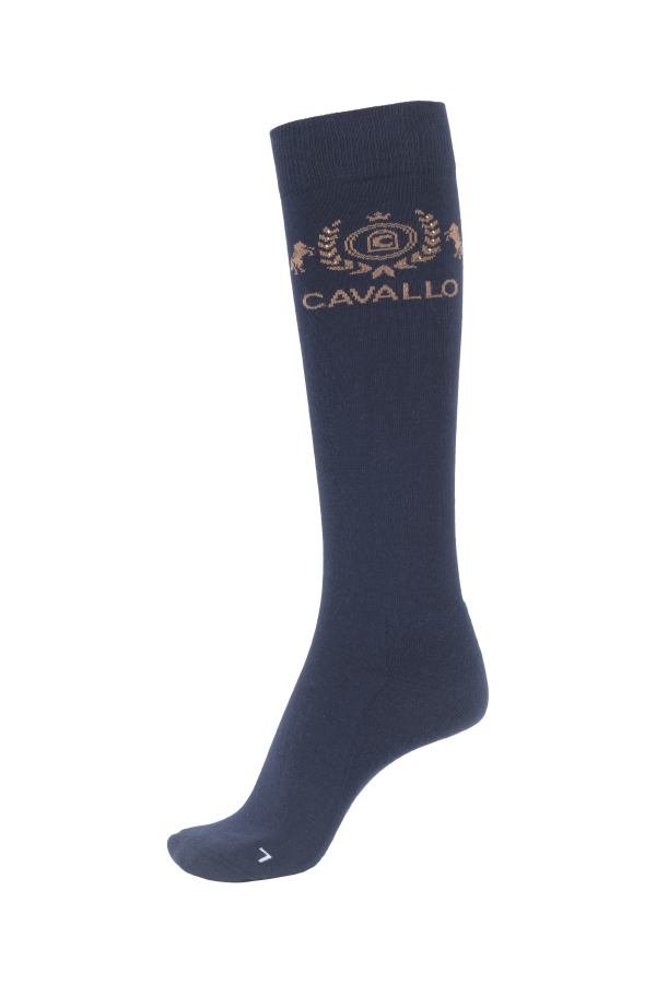 CAVALSANDIA Premium Reitstrümpfe in night shadow von Cavallo