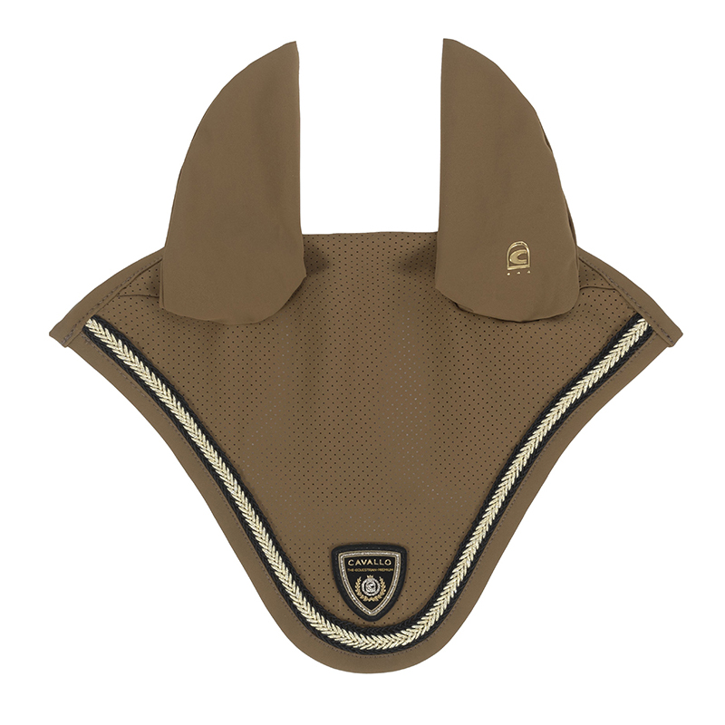 CAVALLYDIA Premium Fliegenohren in dark caramel von Cavallo