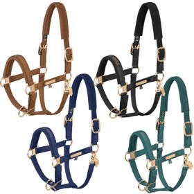 Eskadron Heritage Halfter Faux Leather Double Pin Plait