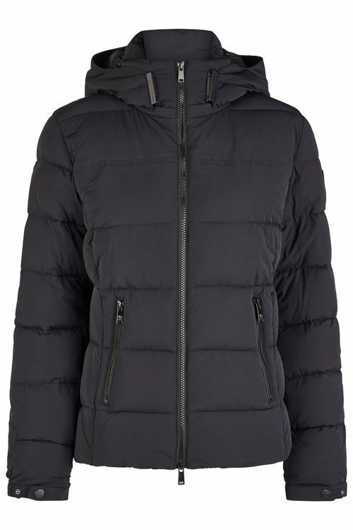 Pikeur Quilt-Jacket Athleisure in schwarz