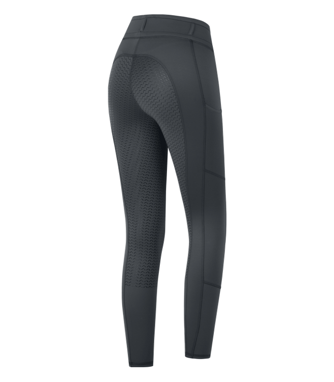 E.L.T Kinder THERMO Reitleggings Ella in asphalt