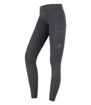 E.L.T Kinder THERMO Reitleggings Ella in asphalt