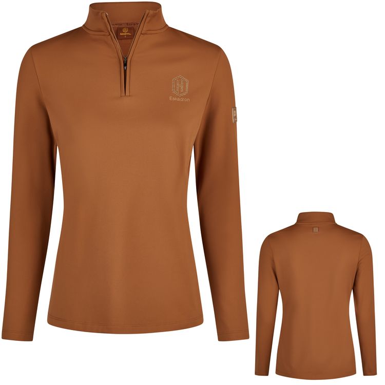 Eskadron Heritage Fanatics Half-Zip Shirt in almond