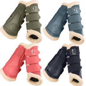 Eskadron Classic Sports Shetty-Gamaschen Mesh Fauxfur