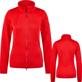 Pikeur Damen Fleecejacke Mesh Sports in red flame
