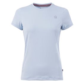 Cavallo Damen Funktions-T-Shirt CAVALNEEKE in foggyblue