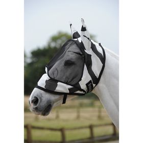 Bucas Fly Mask Buzz-Off-Zebra