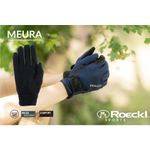 Roeckl Reithandschuh MEURA in dress blue